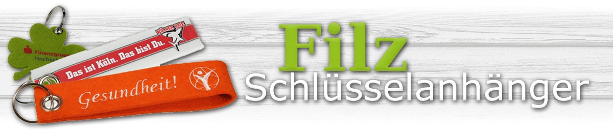 Pins-and-More Header Slider Top Filz Schlüsselanhänger